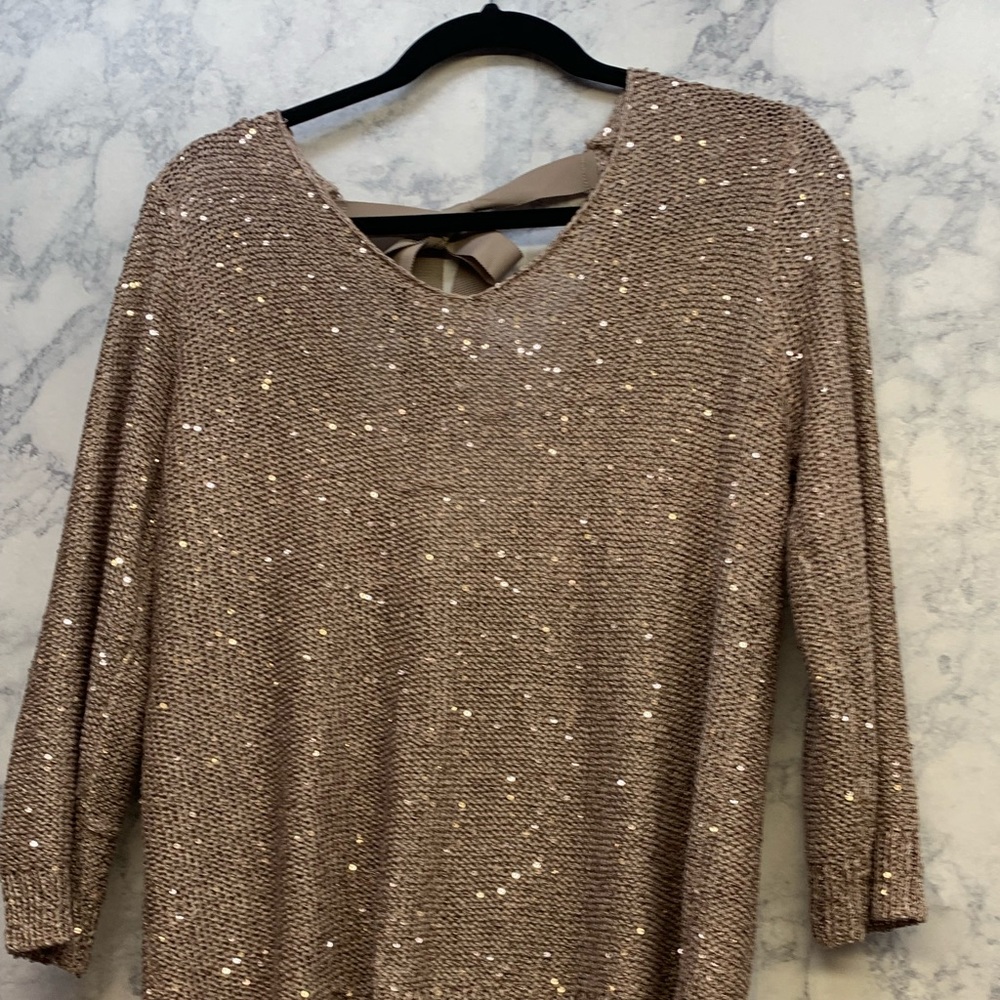 Jennifer Lopez Sequin Sweater